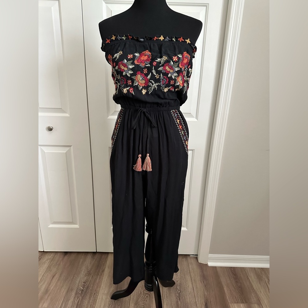 Embroidered American Eagle jumpsuit